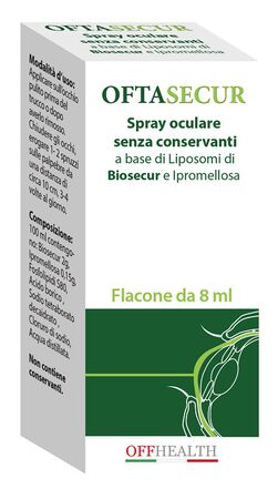 OFTASECUR BIOSECUR SPRAY OCULARE 8 ML image not present