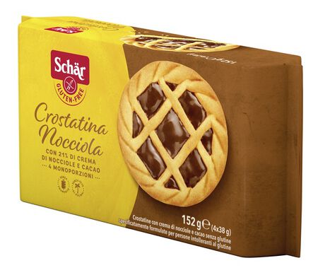 SCHAR CROSTATINA NOCCIOLA 4 MONOPORZIONI DA 38 G image not present