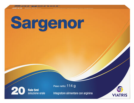 SARGENOR 20 FIALE 5 ML image not present