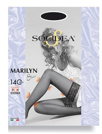 MARILYN 140 SHEER CALZA AUTOREGGENTE GLACE' S image not present