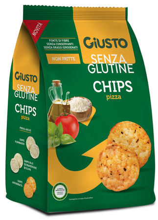 GIUSTO SENZA GLUTINE CHIPS PIZZA 40 G image not present