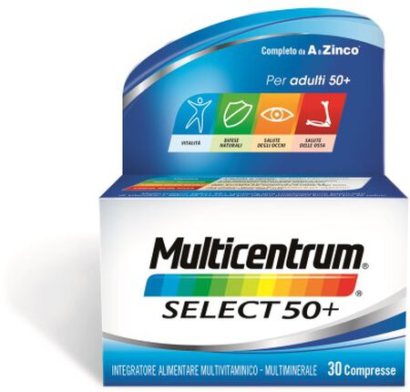 MULTICENTRUM SELECT 50+ 30 COMPRESSE image not present