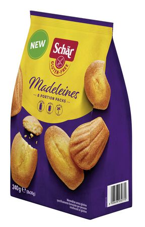 SCHAR MADELEINES SENZA LATTOSIO 8 PORZIONI DA 30 G image not present