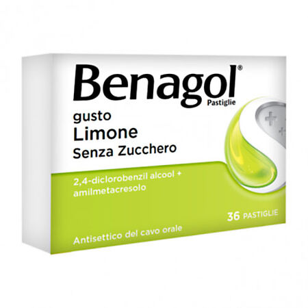 BENAGOL*36 pastiglie limone senza zucchero image not present