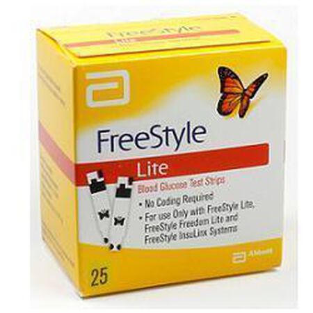 STRISCE MISURAZIONE GLICEMIA FREESTYLE LITE 25 PEZZI image not present