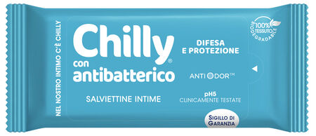 CHILLY SALVIETTE ANTIBATTERICHE 12 PEZZI image not present