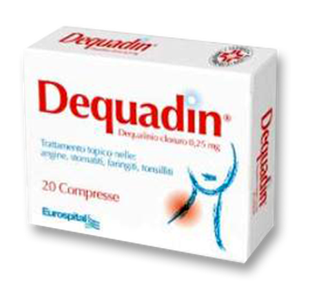 DEQUADIN*20 cpr 0,25 mg image not present