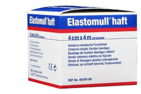 BENDA ELASTICA AUTOADESIVA ELASTOMULL HAFT COMPRESSIONE FORTE 4X400 CM image not present