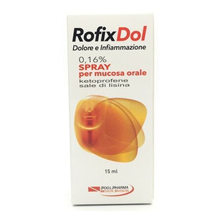 ROFIXDOL INFIAMMAZIONE E DOLORE*spray mucosa orale 15 ml 0,16% image not present