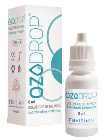 OZODROP LIPOZONEYE SOLUZIONE OFTALMICA BASE DI OLIO OZONIZZATO IN FOSFOLIPIDI 8 ML image not present