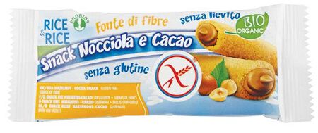RICE&RICE SNACK DI RISO ALLA NOCCIOLA 25 G SENZA LIEVITO image not present
