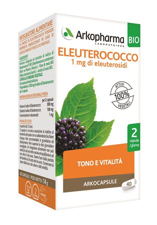 ARKOCAPS ELEUTEROCOCCO BIO 40 CAPSULE image not present