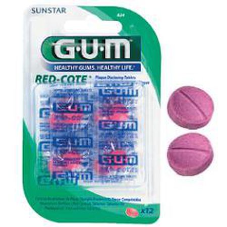 GUM RED-COTE RIV PLACCA 12 PASTIGLIE image not present