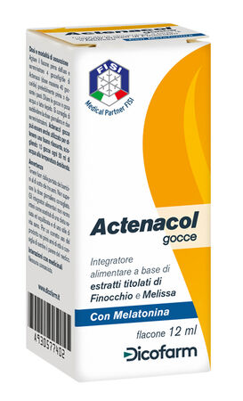 ACTENACOL GOCCE 12 ML CON MELATONINA image not present