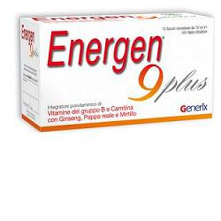 ENERGEN 9 PLUS 10 FLACONCINI 10 ML image not present