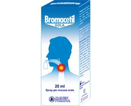 BROMACETIL GOLA SPRAY 20 ML image not present