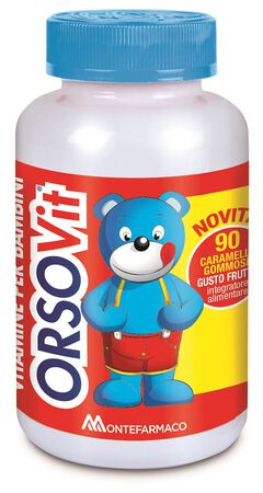 ORSOVIT CARAMELLE GOMMOSE 90 PEZZI image not present