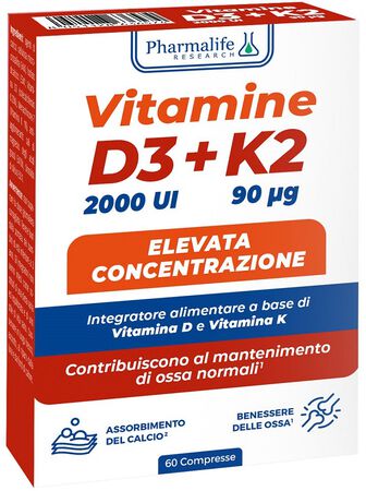 VITAMINE D3+K2 60 COMPRESSE image not present