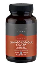 TERRANOVA GINKGO/RODIOLA/COLINA COMPLEX 50 CAPSULE