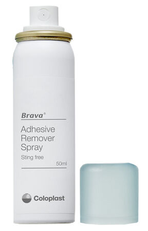 BRAVA SPRAY REMOVER PER DISTACCO DOLCE ADESIVI E DISPOSITIVI PER STOMIA 50 ML image not present