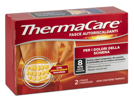 FASCIA AUTORISCALDANTE A CALORE TERAPEUTICO THERMACARE SCHIENA 2 PEZZI image not present