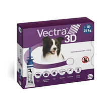VECTRA 3D*spot-on soluz 3 pipette 3,6 ml 196 mg + 17,4 mg + 1.429 mg cani da 10 a 25 Kg, tappo applicatore blu