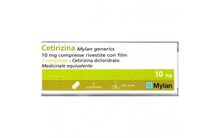 CETIRIZINA (MYLAN GENERICS)*7 cpr riv 10 mg