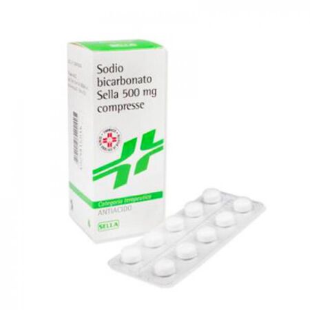SODIO BICARBONATO (SELLA)*50 cpr 500 mg image not present