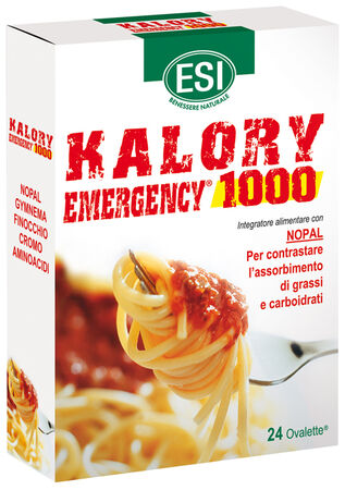 ESI KALORY EMERGENCY 1000 24 OVALETTE image not present