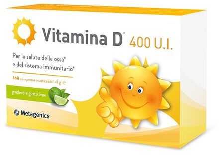 VITAMINA D 400 UI 168 COMPRESSE image not present