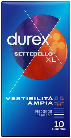 PROFILATTICO DUREX SETTEBELLO EXTRALARGE 10 PEZZI image not present