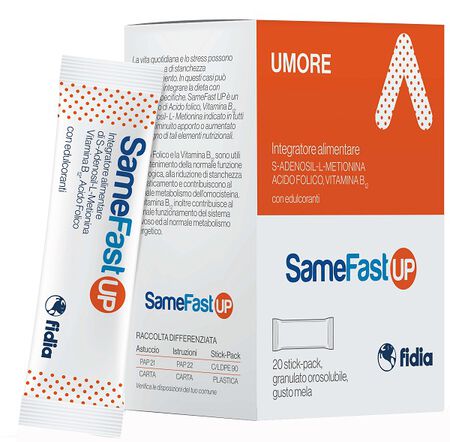 SAMEFAST UP 20 STICK PACK GRANULATO OROSOLUBILE GUSTO ANANAS image not present
