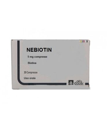 NEBIOTIN*30 cpr 5 mg image not present