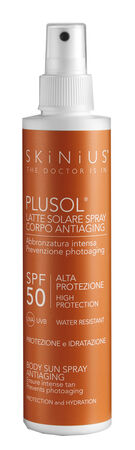 PLUSOL LATTE SOLARE SPF 50 100 ML image not present