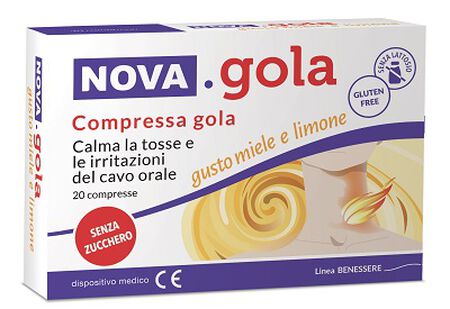 NOVA GOLA LIMONE/MIELE 20 COMPRESSE image not present