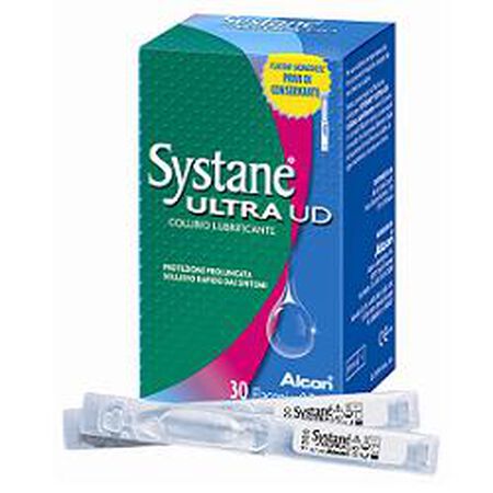 SYSTANE ULTRA UD GOCCE OCULARI LUBRIFICANTI 30 FLACONCINI 0,7 ML image not present