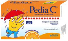 PEDIA C ARANCIA 24 COMPRESSE MASTICABILI