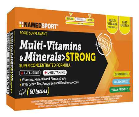 MULTI-VITAMINS&MINERALS STRONG 60 COMPRESSE image not present