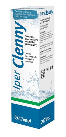 IPER CLENNY SPRAY NASALE EROGAZIONE CONTINUA SOLUZIONE IPERTONICA CON ACIDO IALURONICO 100 ML image not present
