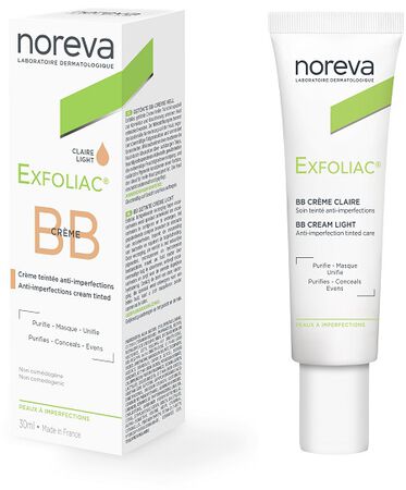 EXFOLIAC BB CREME CLAIRE LIGHT 30 ML image not present