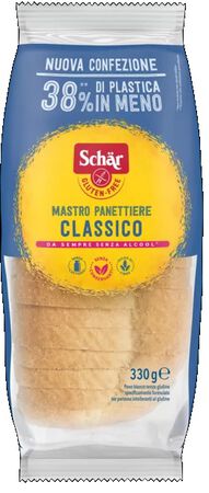 SCHAR CLASSICO DEL MASTRO PANETTIERE PANE BIANCO SENZA LATTOSIO 330 G image not present