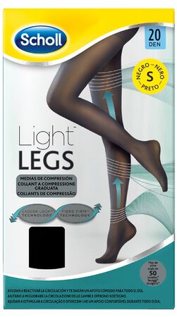 SCHOLL LIGHTLEGS 20 DENARI TAGLIA S COLORE NERO 1 PAIO image not present