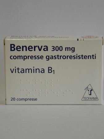 BENERVA*20 cpr gastrores 300 mg image not present