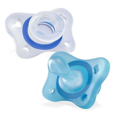 CHICCO GOMMOTTINO BOY SILICONE 2-6 MESI 2 PEZZI ITA C image not present
