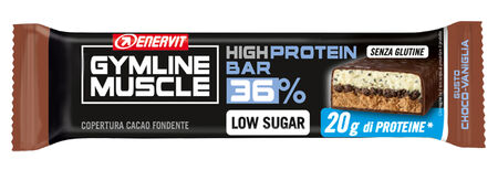 GYMLINE 20 G PROTEINBAR CHOCO/VANIGLIA 55 G image not present