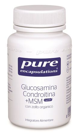 PURE ENCAPSULATIONS GLUCOSAMINA CONDROITINA + MSM 30 CAPSULE image not present