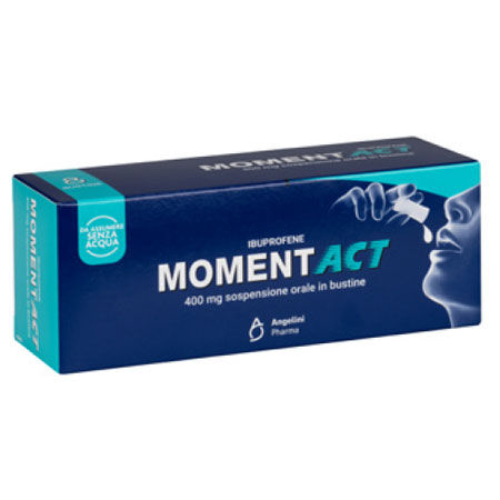 MOMENTACT*orale sosp 8 bust 400 mg image not present