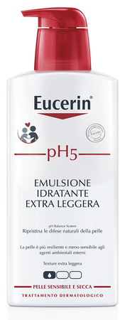 EUCERIN PH5 EMULSIONE IDRATANTE EXTRA LEGGERA 400 ML image not present