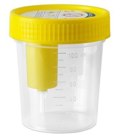 CONTENITORE RACCOLTA URINA LINEA F 120 ML image not present