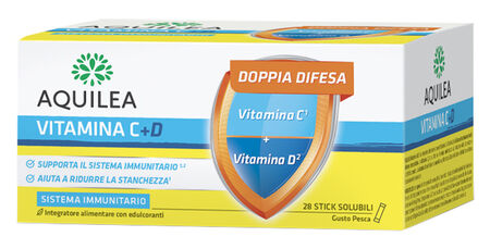 AQUILEA VITAMINA C+D 28 BUSTINE STICK image not present